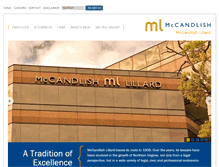 Tablet Screenshot of mccandlishlawyers.com